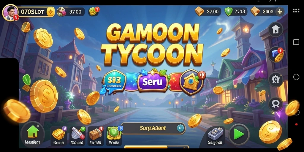 Gameplay seru dalam 070SLOT menampilkan aksi Tycoon yang mendebarkan.