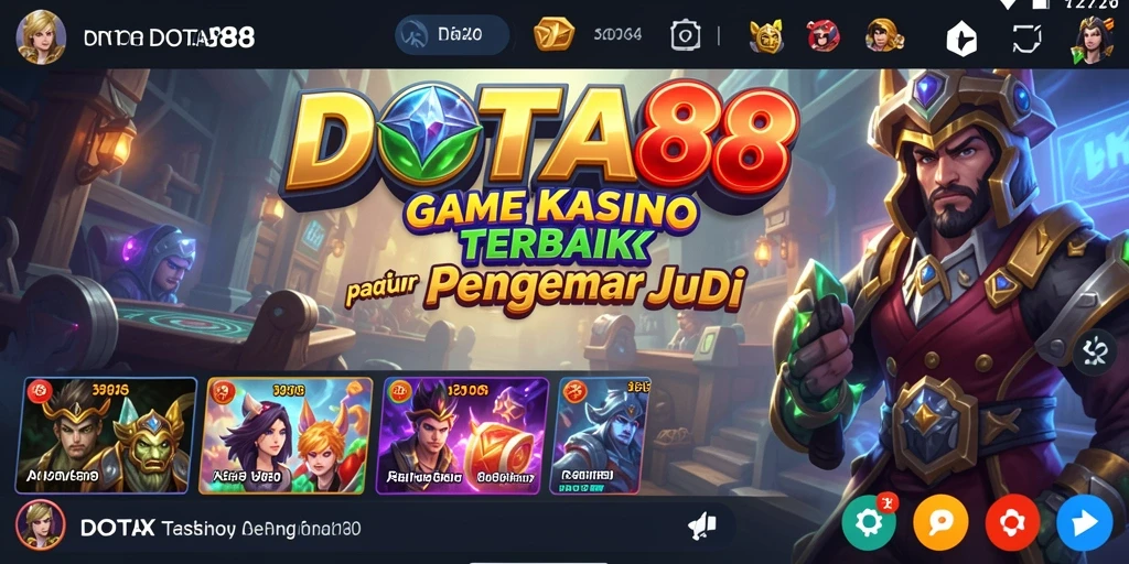 Tampilan menarik DOTA88 dengan gameplay Kasino yang mendebarkan.