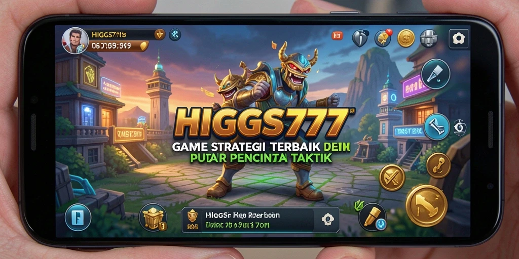 Tampilan gameplay menarik dari HIGGS777 yang menantang strategi pemain.