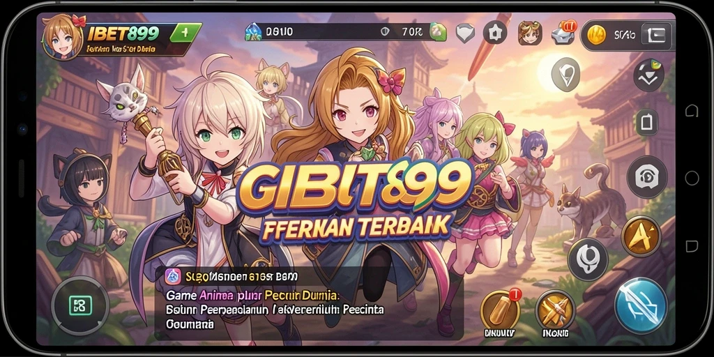 Gameplay menakjubkan dalam IBET899 dengan karakter Anime beraksi.