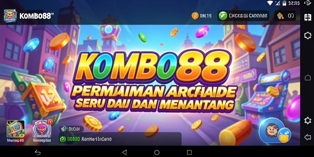 Screenshot gameplay menampilkan aksi seru dalam KOMBO88.