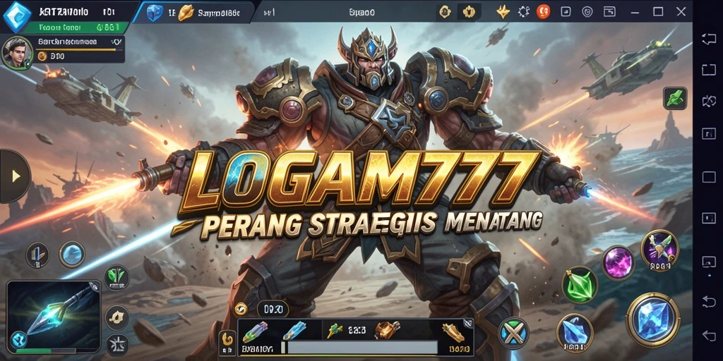 Gameplay LOGAM777 yang mengasyikkan dengan strategi mendalam.