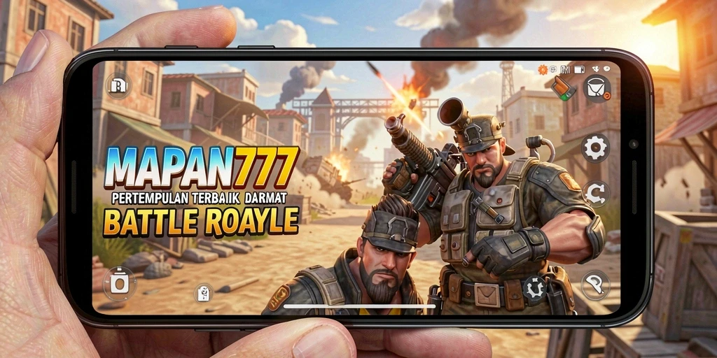 Gameplay seru di arena Battle Royale MAPAN777.