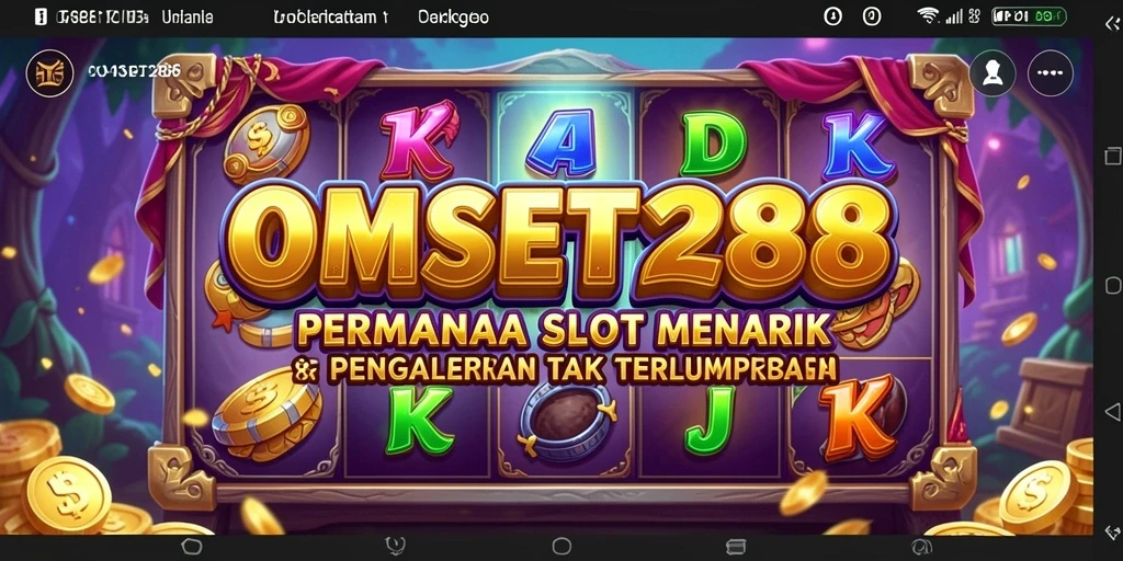 Tampilan gameplay slot yang mengasyikkan di OMSET288.